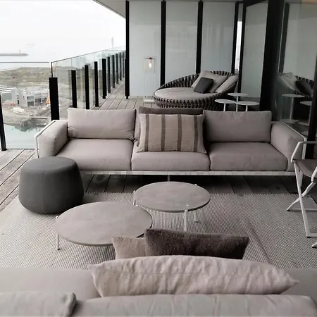 Penthouse Baelskaai Oosteroever Met Haven & Zeezicht - Vosproperties Lägenhet *